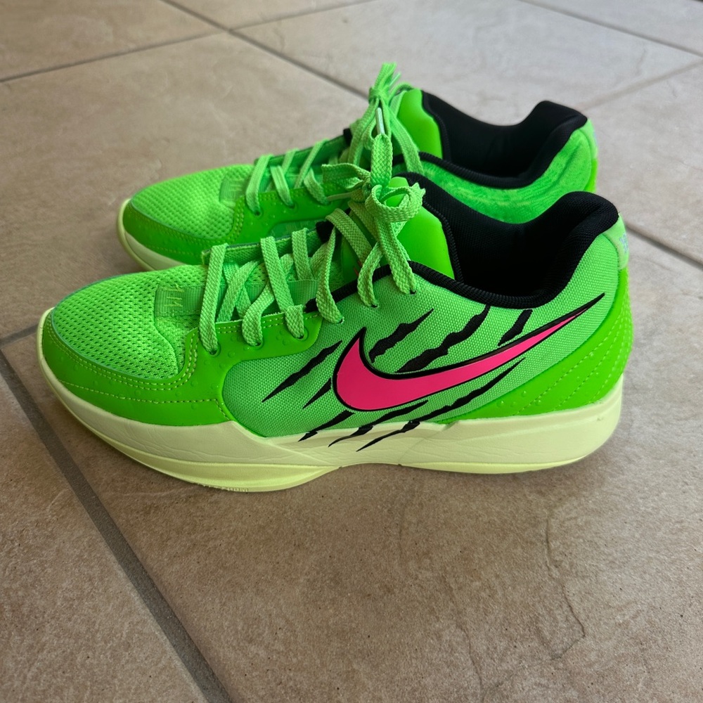 2025 Nike green Ja 2 Scratch Size men's 9 - Like new! - Picture 2 of 5
